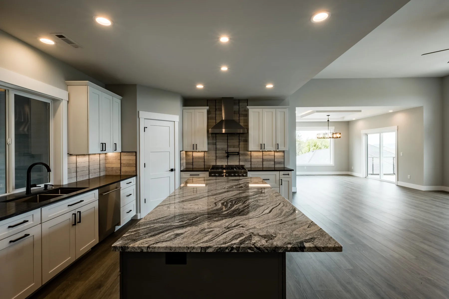 Countertop material for a finished project