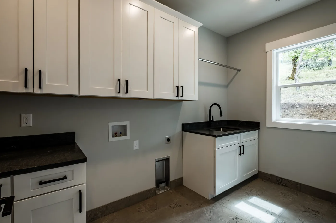 Cabinet planning for a utility or laundry space